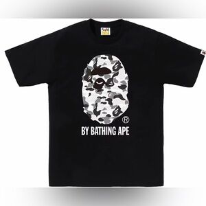 BAPE Black Camo Graphic Tee